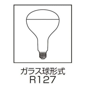 岩崎電気 【ケース販売特価 10個セット】アイ R形赤外線電球 220V 250W E26口金 【ケース販売特価 10個セット】アイ R形赤外線電球 220V 250W E26口金 IR220V250WRH_set 画像2