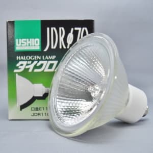 ダイクロハロゲン110V用JDR110V75WLM/K7UV-H 10個セット10個すべて点灯