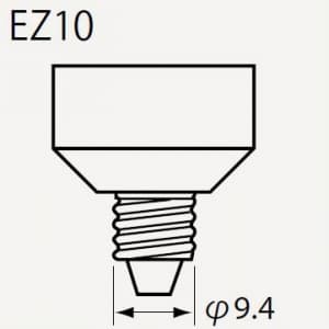 【ケース販売特価 10個セット】ダイクロイックミラー付ハロゲンランプ JRφ35 12V 20W 狭角 EZ10口金  JR12V20WLN/K3/EZ-H_set