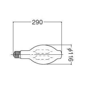 岩崎電気 【生産完了品】ツインマーキュリー 400W HF400TX