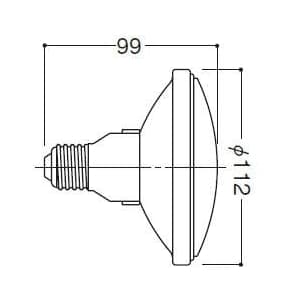 岩崎電気 【生産完了品】ハイラックスビーム PAR36 M150P36FSDW