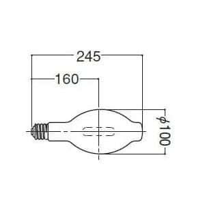 岩崎電気 【生産完了品】HIDランプ グリーン M250LEG