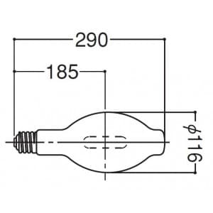 M400LEGBUP (岩崎電気)｜M〜｜水銀灯・メタハラ・ナトリウムランプ