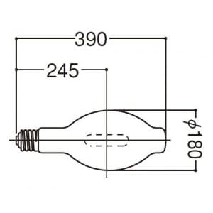 【生産完了品】メタルハライドランプ M1000BBH