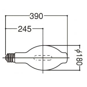 M1000BBHUVC (岩崎電気)｜M〜｜水銀灯・メタハラ・ナトリウムランプ