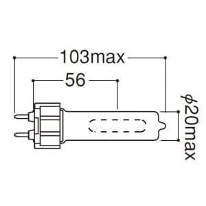 岩崎電気 【生産完了品】メタルハライドランプ 35W MT35CEDWG12