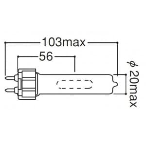 岩崎電気 【生産完了品】メタルハライドランプ 70W MT70CENRG12