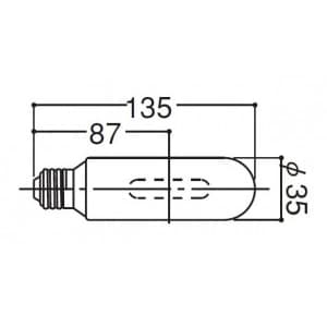 岩崎電気 ハイラックス6500 昼光色 拡散形 100W MT100FD