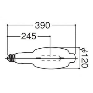 岩崎電気 【生産完了品】クウォーツアーク Aタイプ 1500W MT1500ADBH