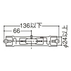 岩崎電気 【生産完了品】ハイラックスカラー 両口金形 MTD150G