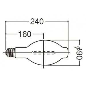 FECサンルクスエース 拡散形 180W NH180FLS