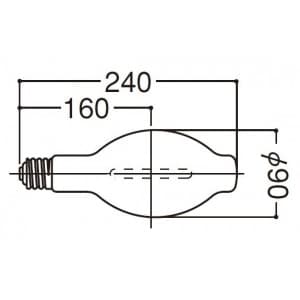 岩崎電気 FECサンルクスエース 拡散形 220W NH220FLS