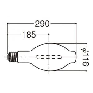 NH360FL (岩崎電気)｜NH〜｜水銀灯・メタハラ・ナトリウムランプ｜電材