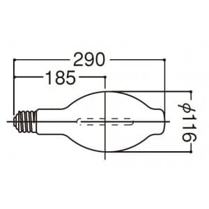 岩崎電気 FECサンルクスエース 拡散形 360W NH360FLS