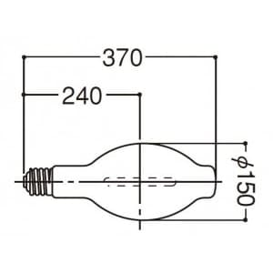 【生産完了品】FECサンルクスエース 透明形 660W NH660LS