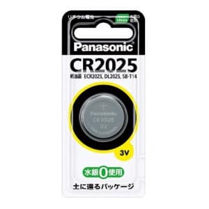 パナソニック コイン型リチウム電池 CR2025P