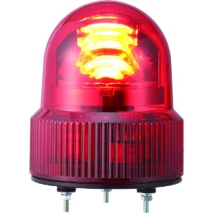 パトライト 【生産完了品】LED小型回転灯 《パトライト》 定格電圧DC24V φ118mm 赤 SKHE-24-R