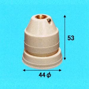 アサヒ ホルダーソケット E26 白 184051_asahi