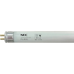 NEC ブラックライト 捕虫器用蛍光ランプ(ケミカルランプ) グロースタータ形 40W FL40SBL