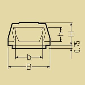 未来工業 【限定特価】プラモール VVFケーブル用モール 0号 クリーム プラモール(VVFケーブル用モール) 0号 クリーム 1M PML-0C 画像2