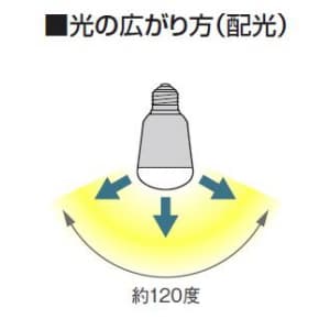 パナソニック 【生産完了品】LED電球 《EVERLEDS エバーレッズ》 一般電球タイプ 下方向タイプ 40W形相当 昼光色相当 全光束570lm E26口金  LDA7D-A1 画像2