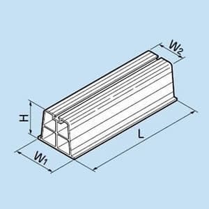 因幡電工 エアコン据付台 プラロック 450系 ブラック エアコン据付台 プラロック 450系 ブラック PR-1800P