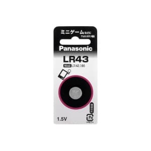 パナソニック アルカリボタン電池 LR43P