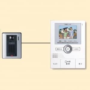 アイホン ROCO ワイド録画 カメラ付玄関子機 モニター付親機セット