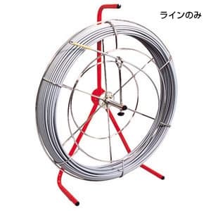 ジェフコム シルバーグラスライン 小型φ7mm 50m 線のみ GW-0705