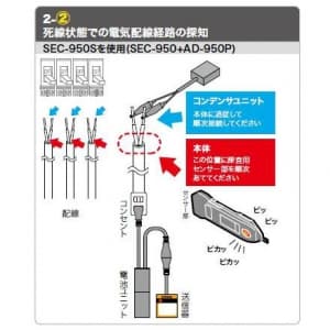 SEC-950 (ジェフコム)｜検電器・チェッカー｜工具・作業用品｜電材堂