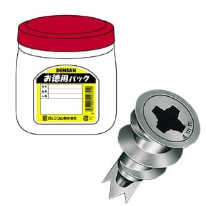 ジェフコム ミニオーガー トラスAタッピング4×20mm付属 200本入 お徳用パック TP-MO-420