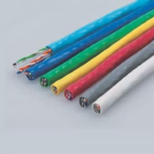 『2年保証』 伸興電線 エコ電線 LAN用メタルケーブル カテゴリー6 0.5mm 4対 300m巻 薄青 EM-SKLAN-CAT6 0.5mm×4P×300m - DIY