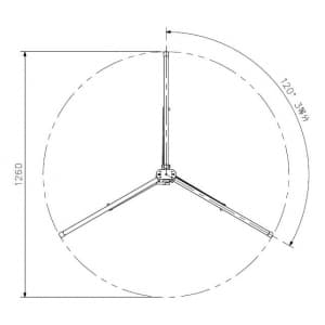 TOA スピーカースタンド スピーカースタンド ST-16A 画像3