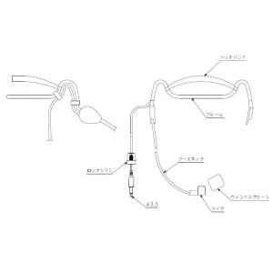 TOA ヘッドセットマイク ヘッドセットマイク WH-4000A 画像2