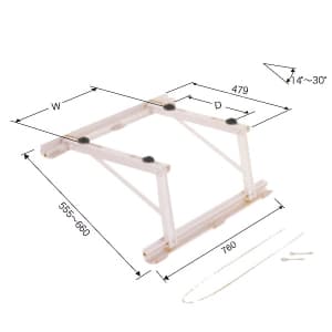 Split Rail Scroll Frames