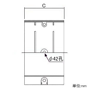 関東器材 【ケース販売特価 20個セット】配管化粧カバー 直管継手 70タイプ アイボリー 【ケース販売特価 20個セット】配管化粧カバー 直管継手 70タイプ アイボリー KS-70-I_set 画像3