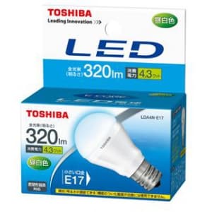 東芝 【生産完了品】【ケース販売特価 10個セット】LED電球 E-CORE[イー・コア] ミニクリプトン形 25W相当 全光束320lm 昼白色 E17口金 LDA4N-E17_set