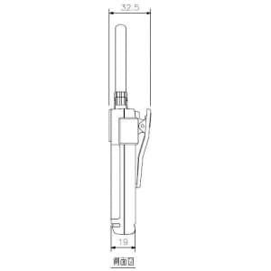 TOA 携帯型送信機 PLLシンセサイザー方式 携帯型送信機 PLLシンセサイザー方式 WM-1100 画像4