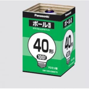 GW100V38W70 (パナソニック)｜直径70mm｜白熱電球｜電材堂【公式】