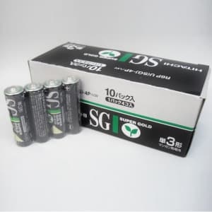 日立 【生産完了品】マンガン乾電池 SGシリーズ 単3形 40本セット(4本パック×10) R6PUSG4P_10set