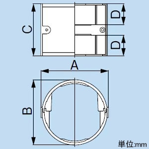 因幡電工 【限定特価】ジョイント 直線継手 90サイズ 配管化粧カバー ビル設備用 《スリムダクトPD》 ジョイント 直線継手 90サイズ 配管化粧カバー ビル設備用 《スリムダクトPD》 PDJ-90-I 画像3