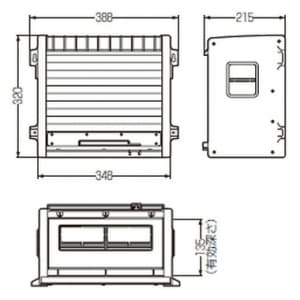 WBS-3J (未来工業)｜ウオルボックス シャッター扉｜ウオルボックス