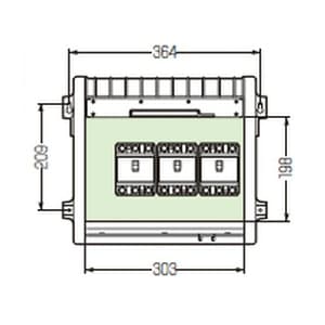 WBS-3J (未来工業)｜ウオルボックス シャッター扉｜ウオルボックス