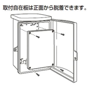 WB-DHM (未来工業)｜ウオルボックス 屋根一体型(タテ型)｜ウオル