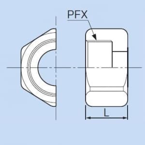 FN-13S 40セットイリ (因幡電工)｜【FN】袋ナット・パッキンセット