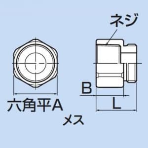 因幡電工 メスアダプター FN-15用 メスアダプター FN-15用 アダプタメスFN15ヨウ 画像2