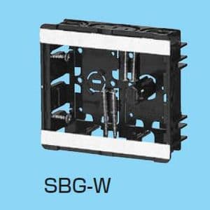 未来工業 小判スライドボックス センター磁石付 2ヶ用 SBG-W