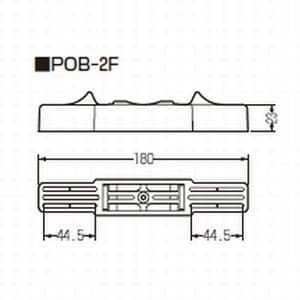 未来工業 【限定特価】ポールバンド ステンレスバンド用 ベージュ ポールバンド ステンレスバンド用 ベージュ POB-2F 画像3