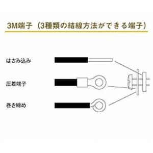 明工社 【受注生産品】3P 30A 埋込コンセント 30A 250V 白 3P 30A 埋込コンセント 30A 250V 白 MU2814WW 画像3