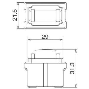 明工社 【生産完了品】連用パイロットランプ 100V用  MU6316 画像2